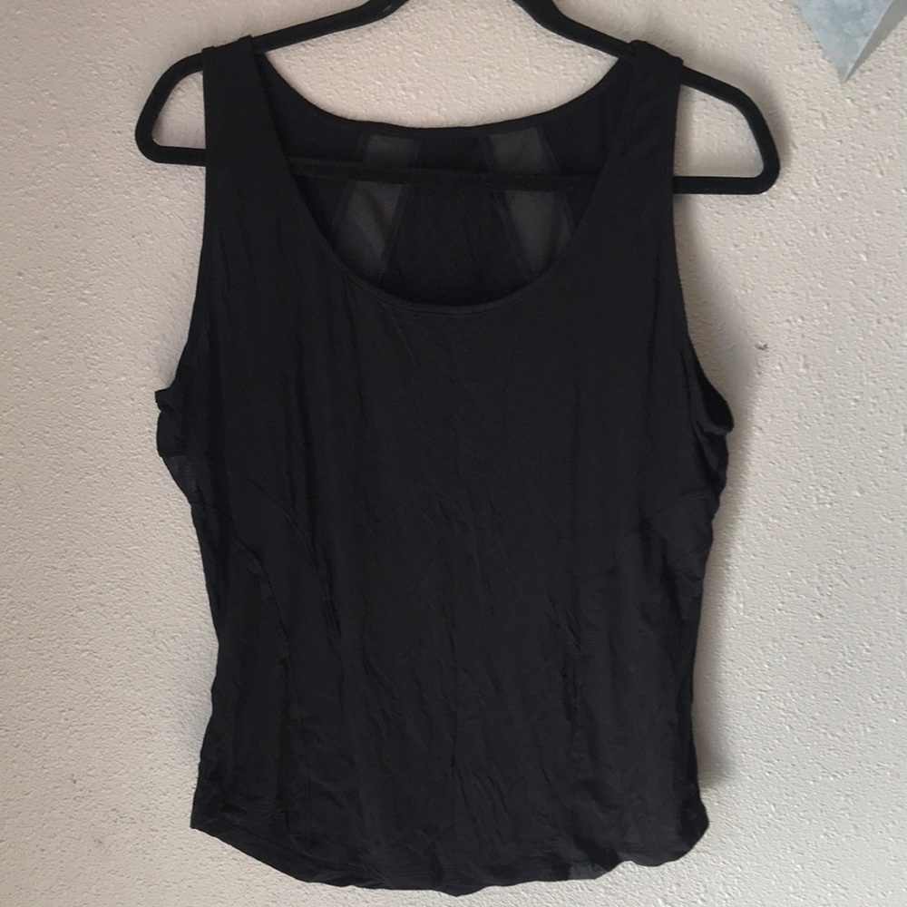 Black Buffbunny mesh tank 3X